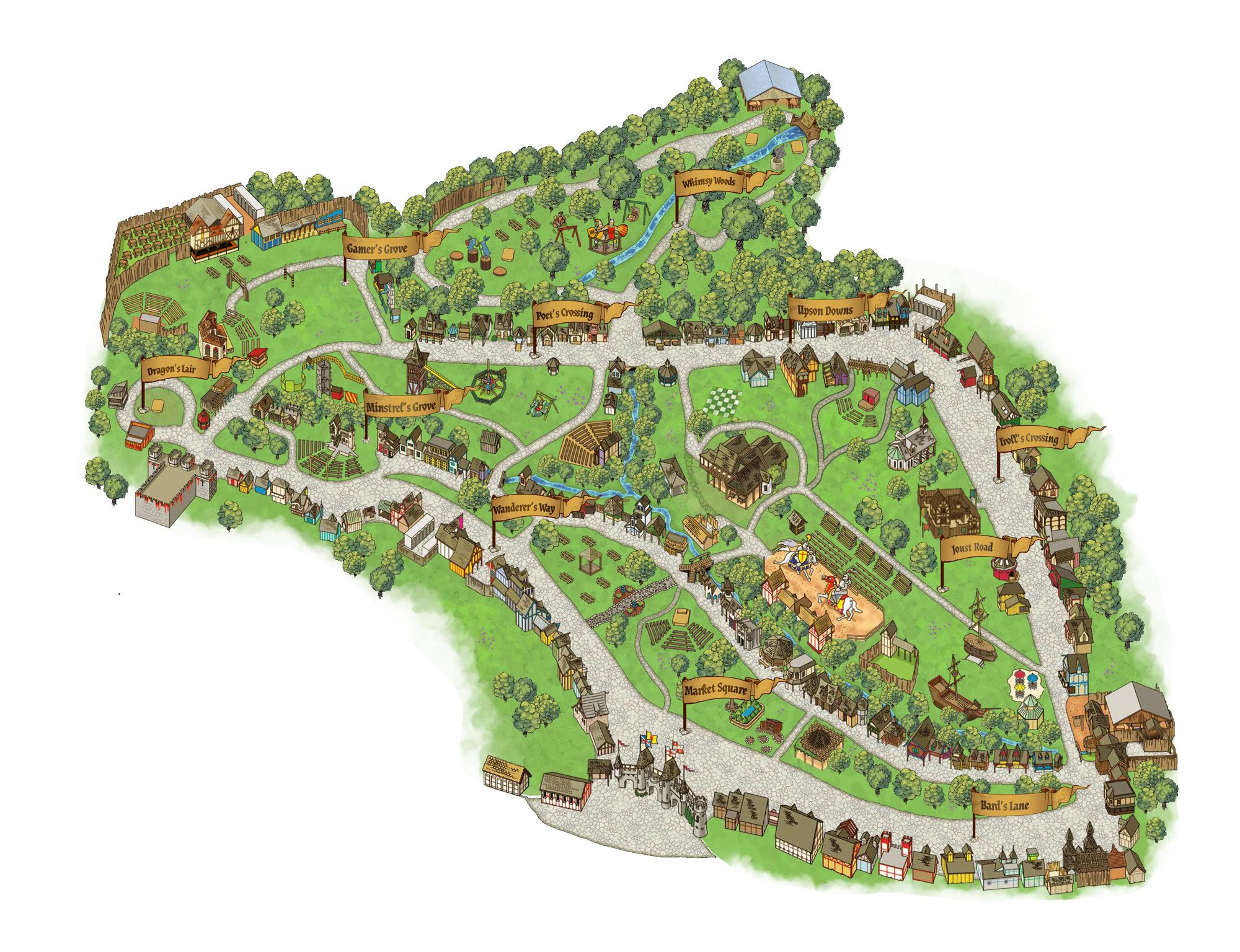 2025 ORF park map